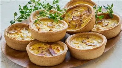 Mini quiche lorraine