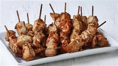 Kyllingespyd med sød chili