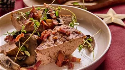 Friskbagt juleleverpostej